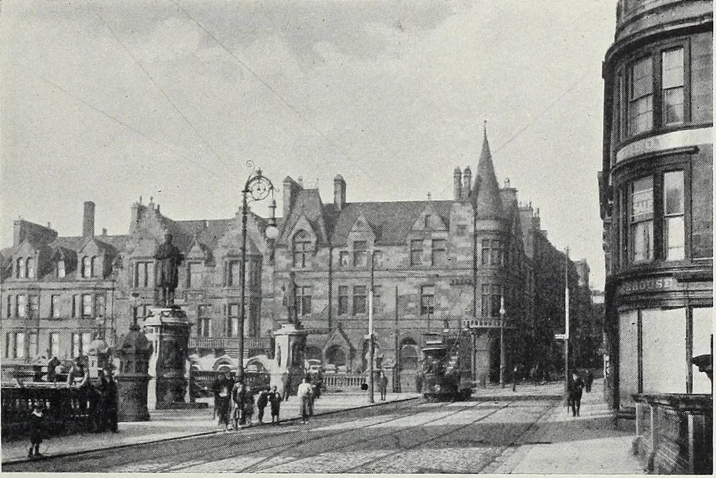 An illustration from The Paisley thread industry and the men who created and developed it, with notes concerning Paisley, old and new, 1907, leaf 160