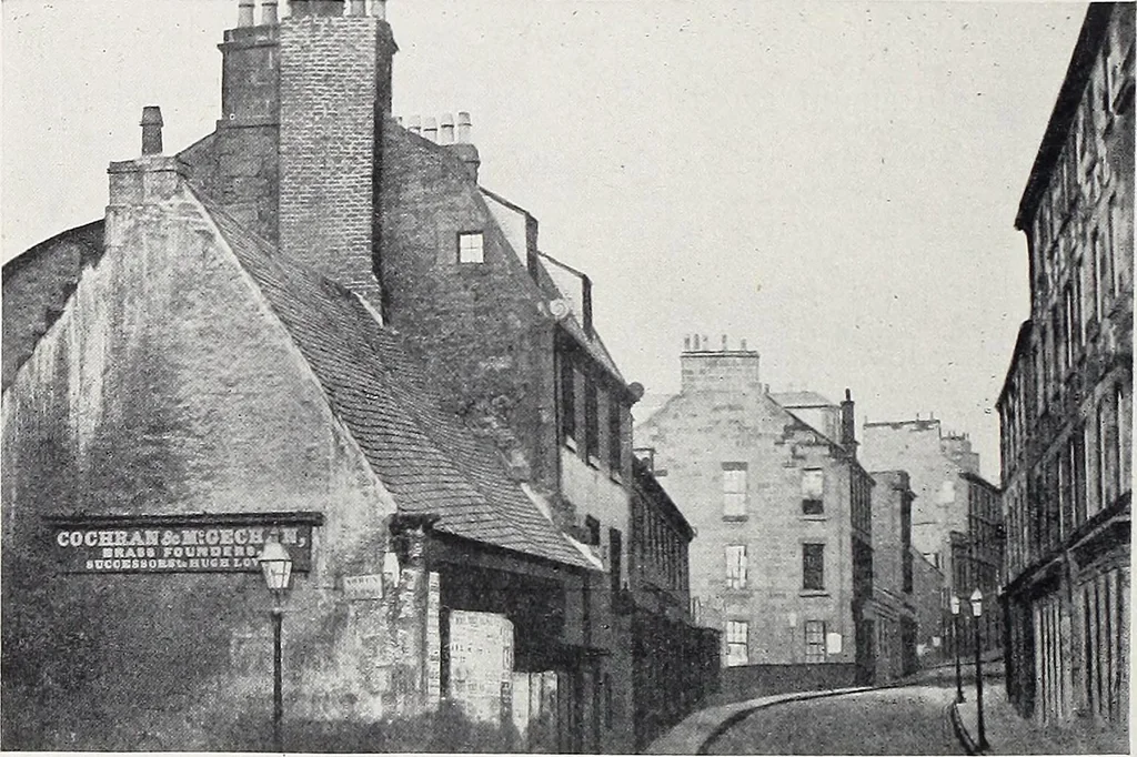 An illustration from The Paisley thread industry and the men who created and developed it, with notes concerning Paisley, old and new, 1907, leaf 163