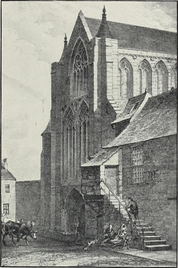 An illustration from The Paisley thread industry and the men who created and developed it, with notes concerning Paisley, old and new, 1907, leaf 166