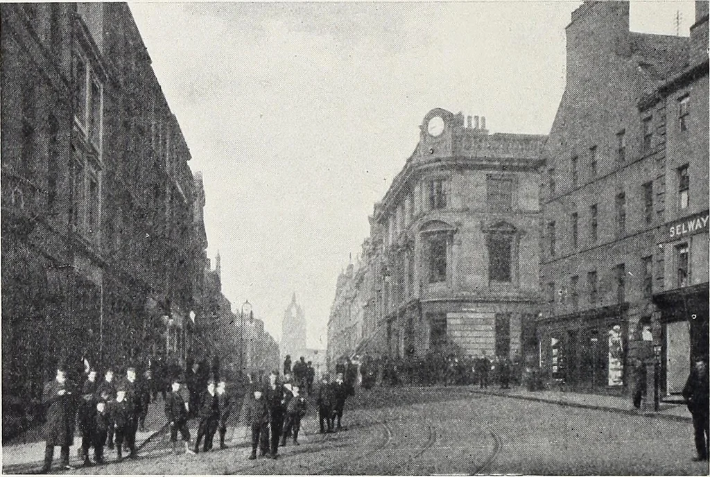 An illustration from The Paisley thread industry and the men who created and developed it, with notes concerning Paisley, old and new, 1907, leaf 169
