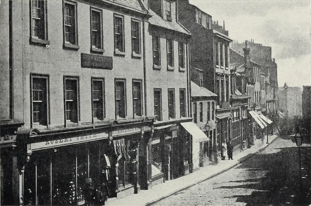 An illustration from The Paisley thread industry and the men who created and developed it, with notes concerning Paisley, old and new, 1907, leaf 170