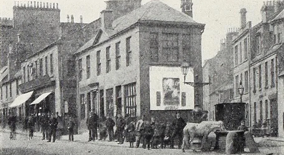 An illustration from The Paisley thread industry and the men who created and developed it, with notes concerning Paisley, old and new, 1907, leaf 185