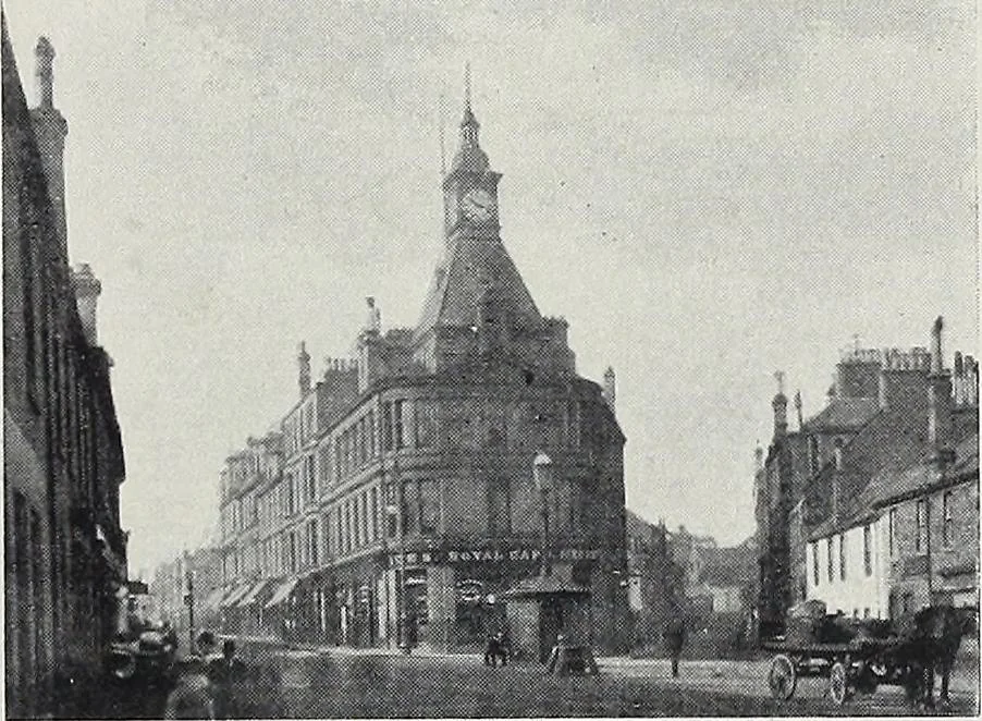 An illustration from The Paisley thread industry and the men who created and developed it, with notes concerning Paisley, old and new, 1907, leaf 190