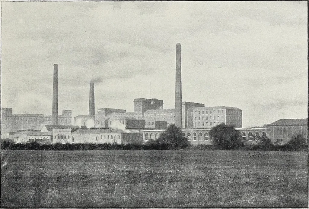 An illustration from The Paisley thread industry and the men who created and developed it, with notes concerning Paisley, old and new, 1907, leaf 32