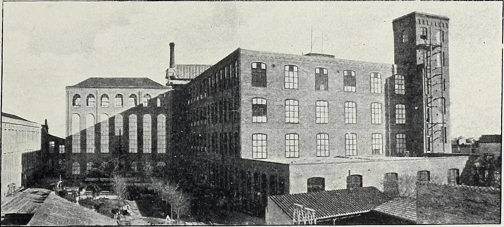 An illustration from The Paisley thread industry and the men who created and developed it, with notes concerning Paisley, old and new, 1907, leaf 36