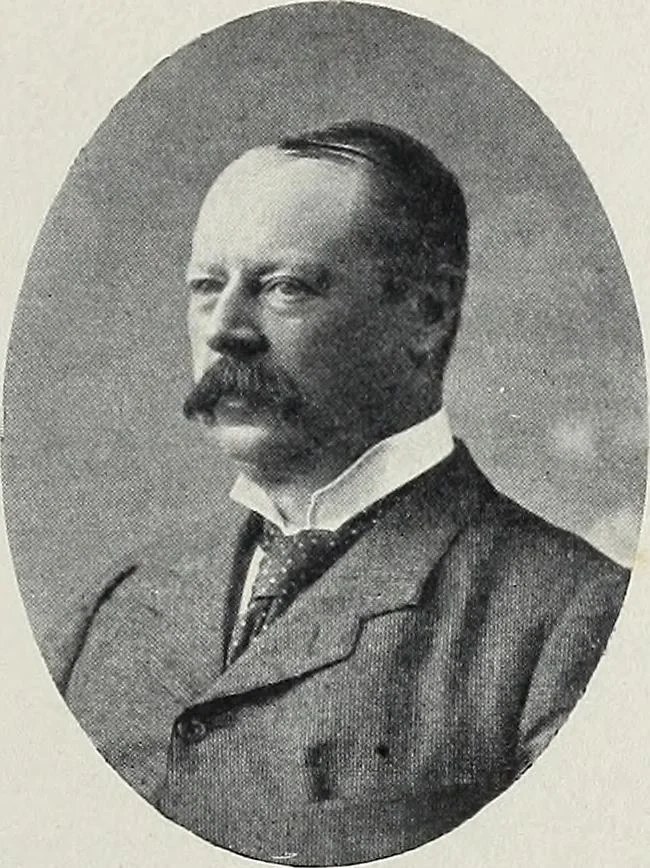 An illustration from The Paisley thread industry and the men who created and developed it, with notes concerning Paisley, old and new, 1907, leaf 58