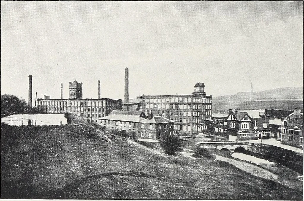 An illustration from The Paisley thread industry and the men who created and developed it, with notes concerning Paisley, old and new, 1907, leaf 81