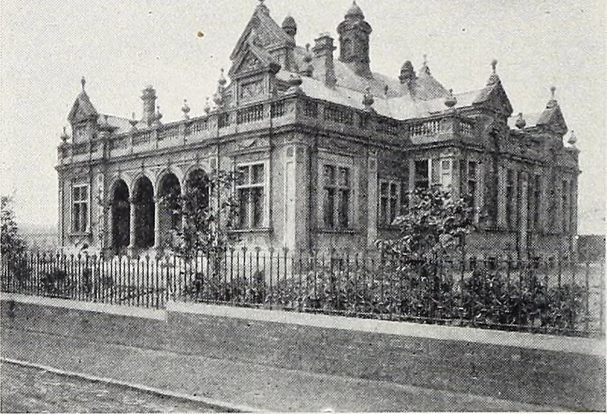 An illustration from The Paisley thread industry and the men who created and developed it, with notes concerning Paisley, old and new, 1907, leaf 85