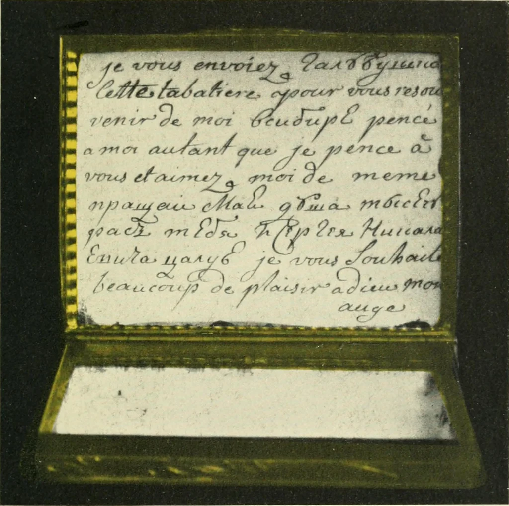 An illustration from Paketovyia tabakerki Imperatorskago farforovago zavoda, 1913, leaf 134
