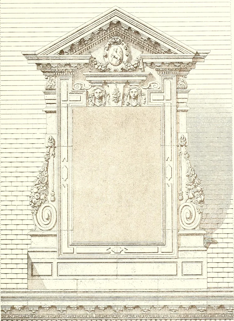 An illustration from Palaces, castles and residences in France: Built from the 15th to the 18th century, 1860, leaf 100