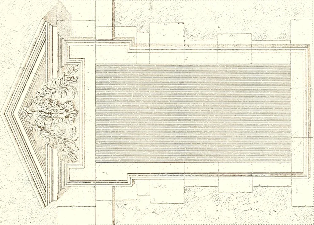 An illustration from Palaces, castles and residences in France: Built from the 15th to the 18th century, 1860, leaf 114