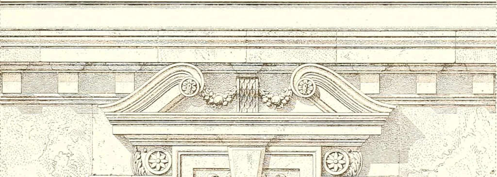 An illustration from Palaces, castles and residences in France: Built from the 15th to the 18th century, 1860, leaf 116