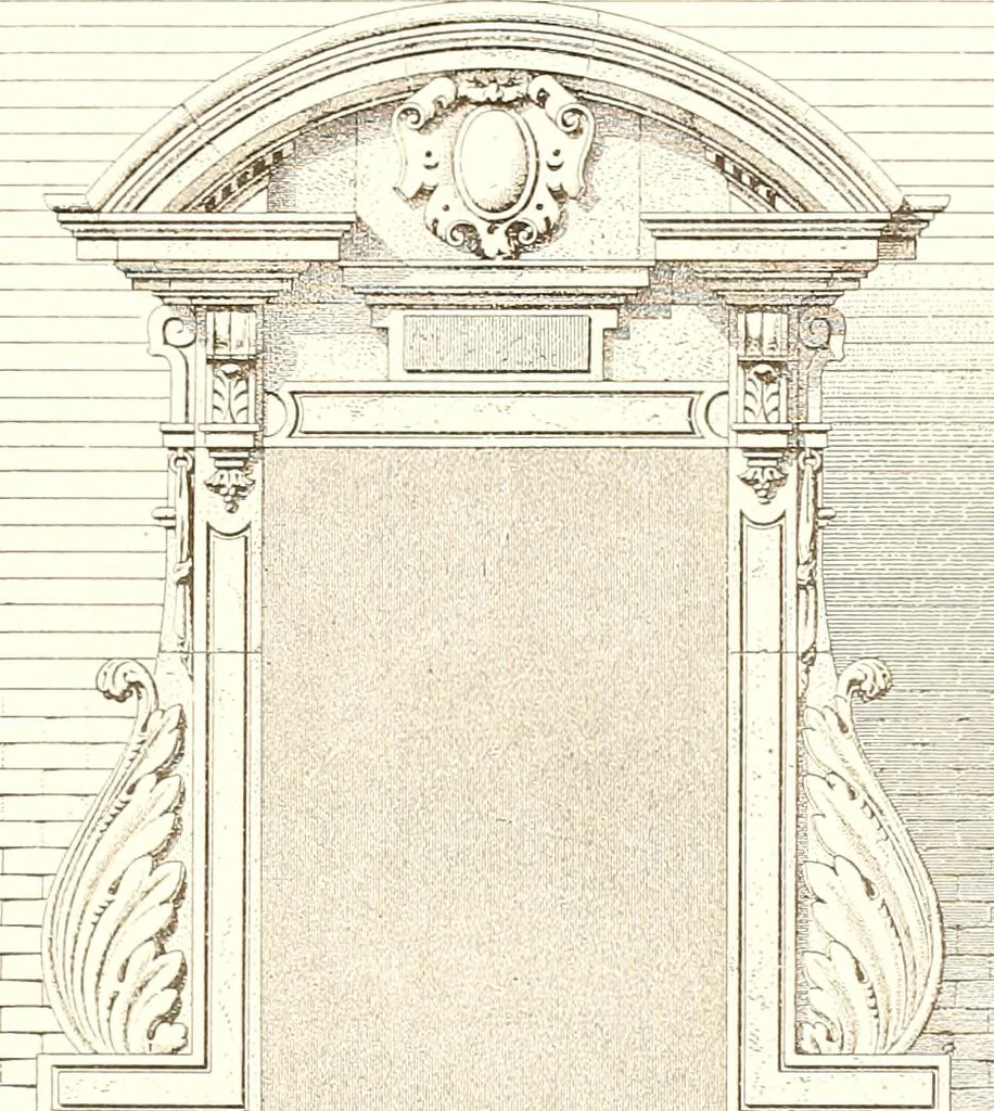 An illustration from Palaces, castles and residences in France: Built from the 15th to the 18th century, 1860, leaf 116