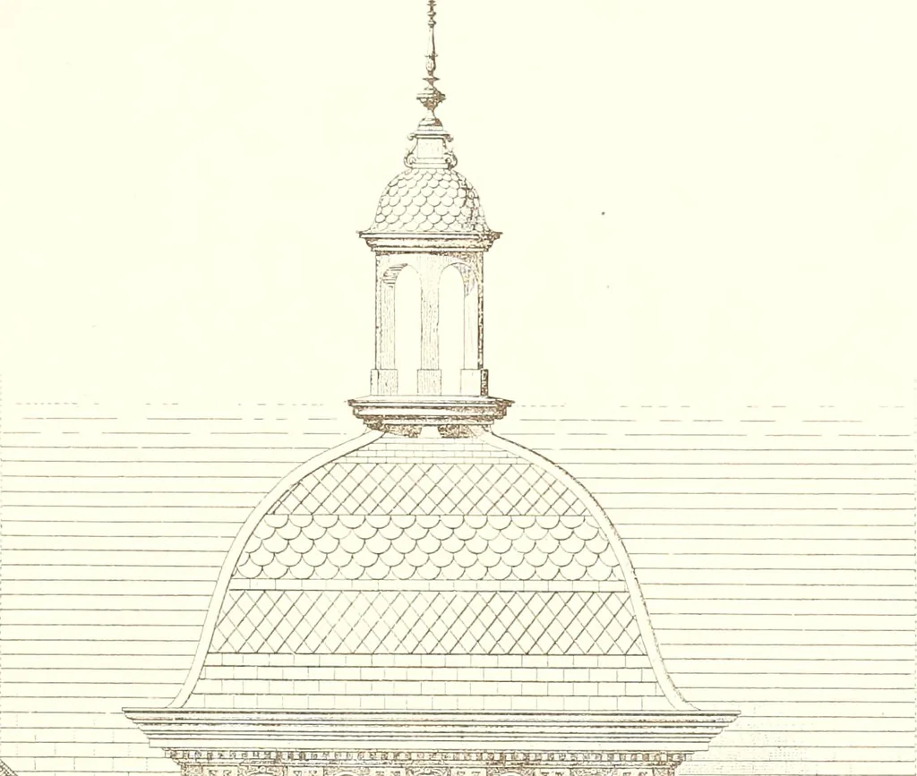 An illustration from Palaces, castles and residences in France: Built from the 15th to the 18th century, 1860, leaf 118