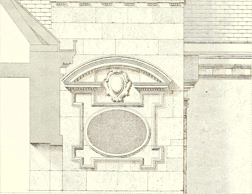 An illustration from Palaces, castles and residences in France: Built from the 15th to the 18th century, 1860, leaf 118