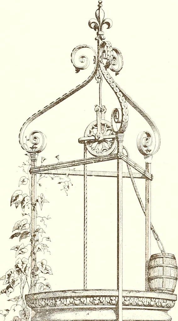 An illustration from Palaces, castles and residences in France: Built from the 15th to the 18th century, 1860, leaf 122