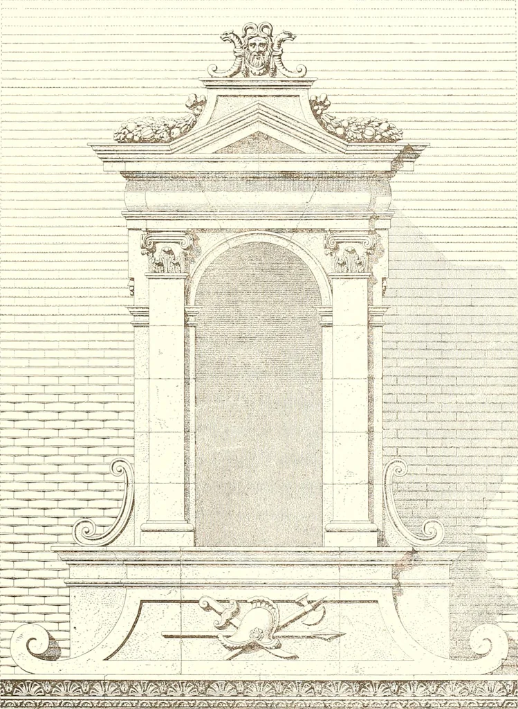 An illustration from Palaces, castles and residences in France: Built from the 15th to the 18th century, 1860, leaf 144