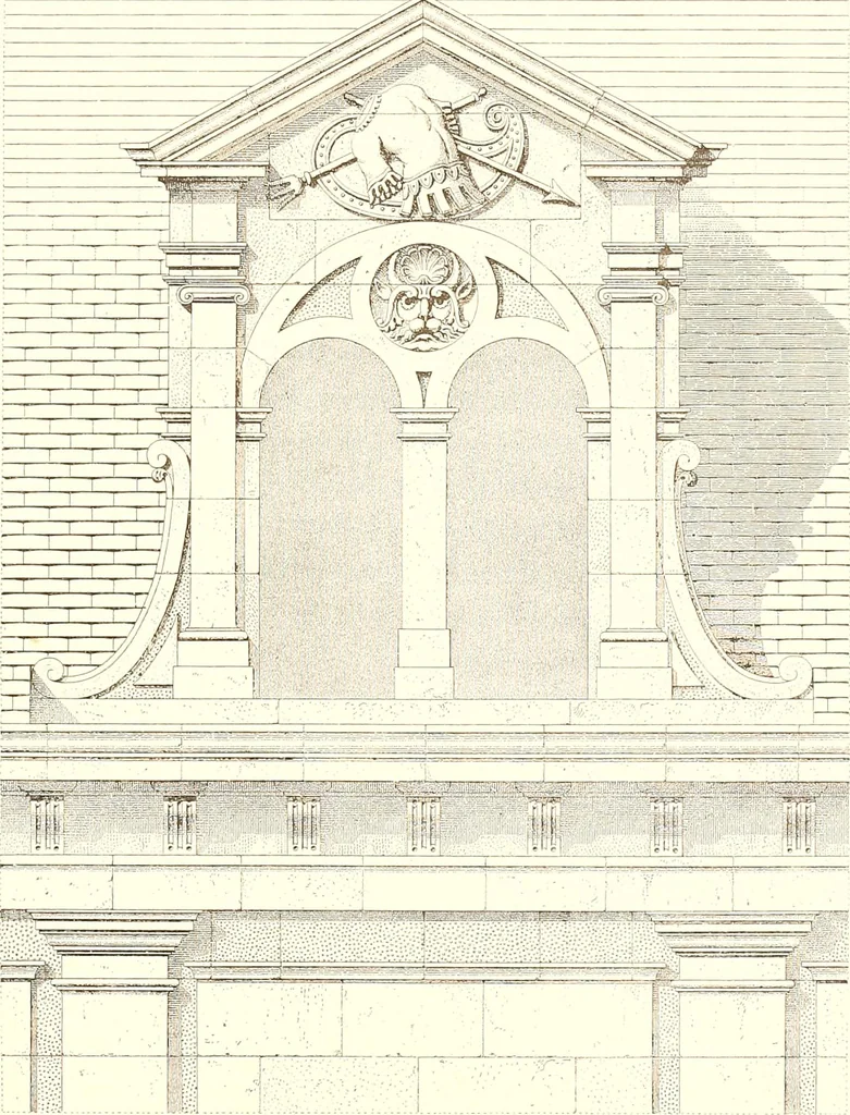 An illustration from Palaces, castles and residences in France: Built from the 15th to the 18th century, 1860, leaf 146