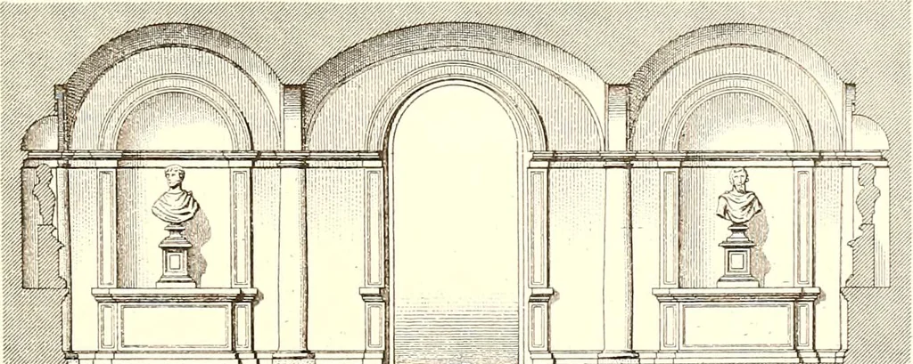 An illustration from Palaces, castles and residences in France: Built from the 15th to the 18th century, 1860, leaf 164