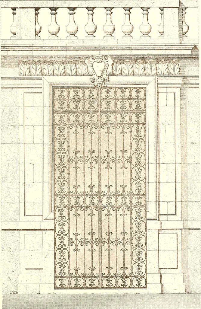 An illustration from Palaces, castles and residences in France: Built from the 15th to the 18th century, 1860, leaf 166