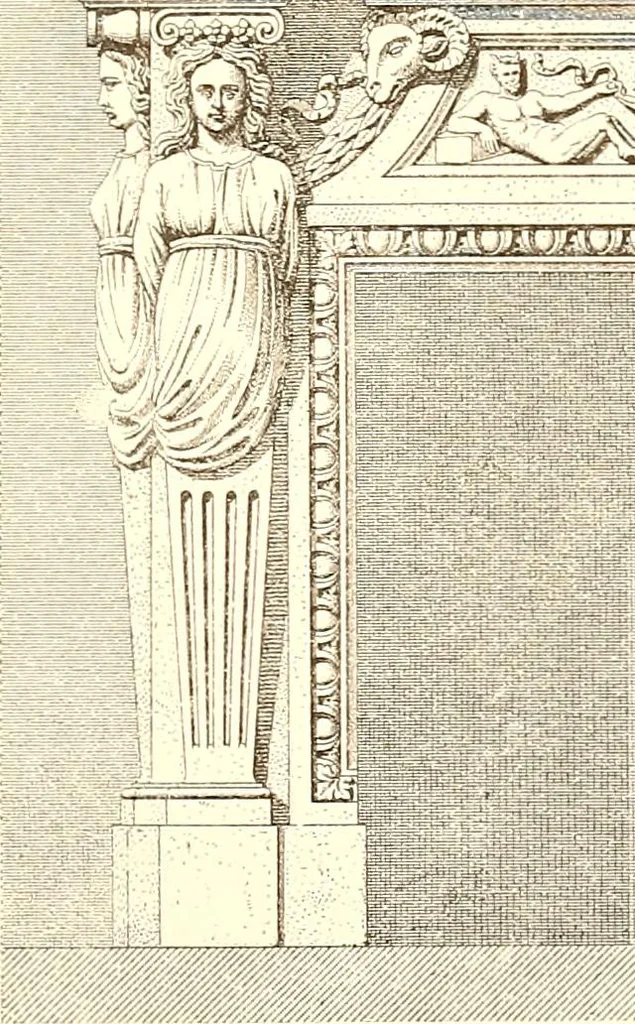 An illustration from Palaces, castles and residences in France: Built from the 15th to the 18th century, 1860, leaf 168