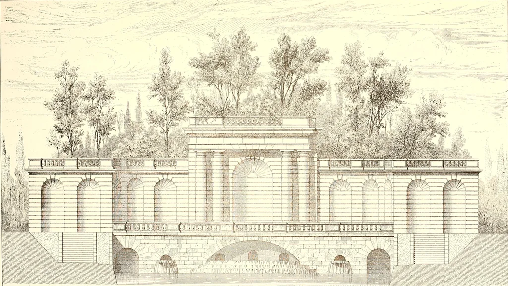 An illustration from Palaces, castles and residences in France: Built from the 15th to the 18th century, 1860, leaf 174