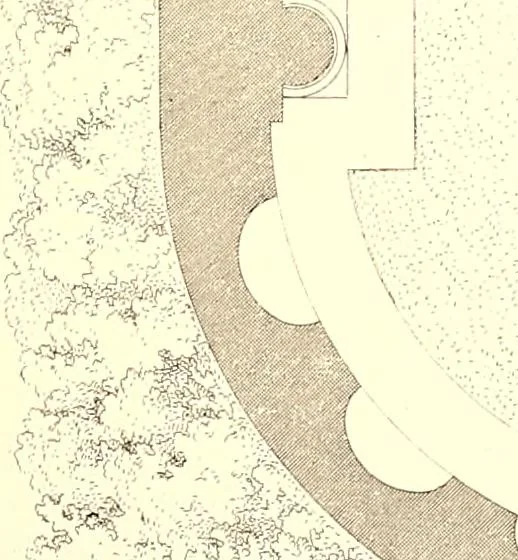 An illustration from Palaces, castles and residences in France: Built from the 15th to the 18th century, 1860, leaf 176