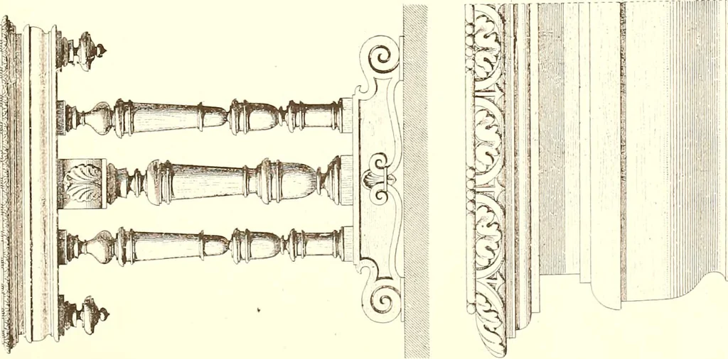 An illustration from Palaces, castles and residences in France: Built from the 15th to the 18th century, 1860, leaf 30