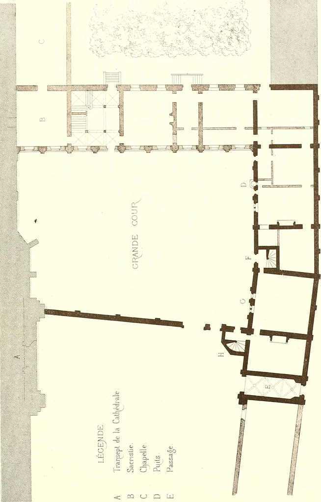 An illustration from Palaces, castles and residences in France: Built from the 15th to the 18th century, 1860, leaf 32