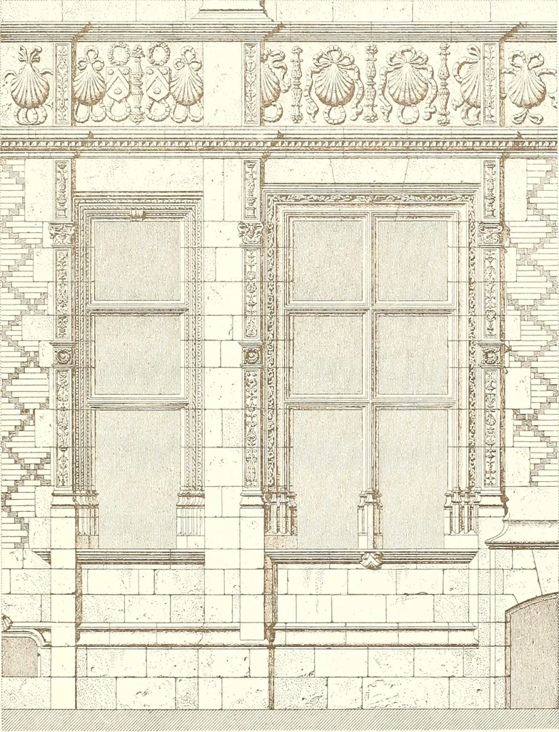 An illustration from Palaces, castles and residences in France: Built from the 15th to the 18th century, 1860, leaf 38