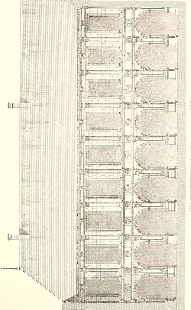 An illustration from Palaces, castles and residences in France: Built from the 15th to the 18th century, 1860, leaf 52
