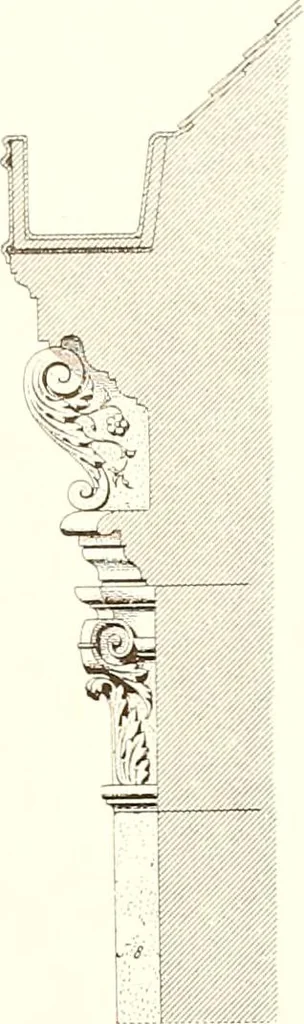 An illustration from Palaces, castles and residences in France: Built from the 15th to the 18th century, 1860, leaf 58