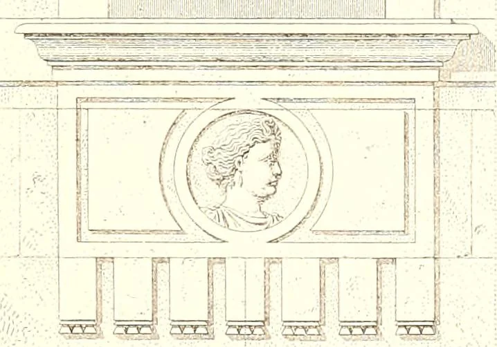 An illustration from Palaces, castles and residences in France: Built from the 15th to the 18th century, 1860, leaf 72