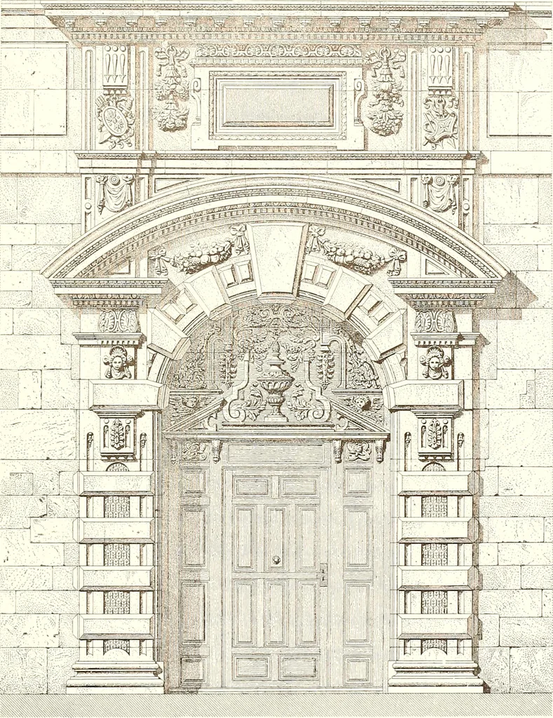 An illustration from Palaces, castles and residences in France: Built from the 15th to the 18th century, 1860, leaf 80