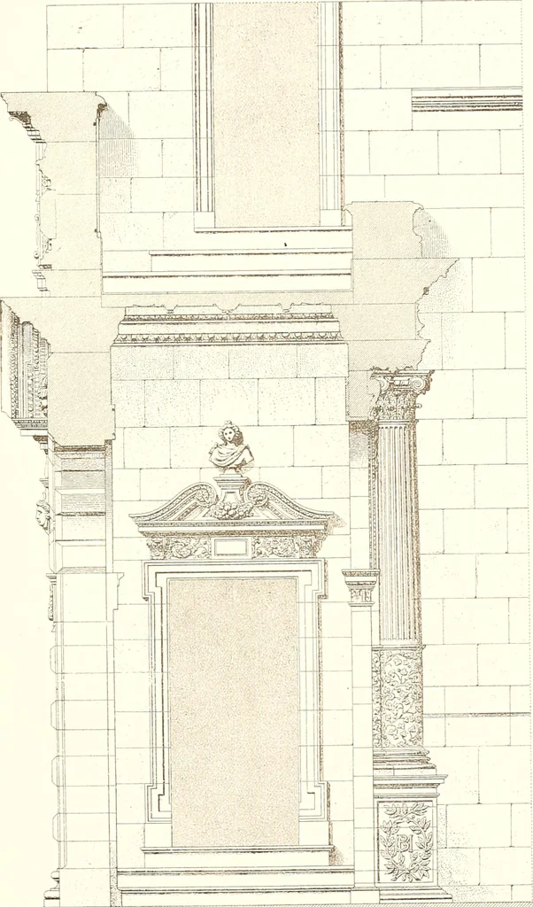 An illustration from Palaces, castles and residences in France: Built from the 15th to the 18th century, 1860, leaf 86