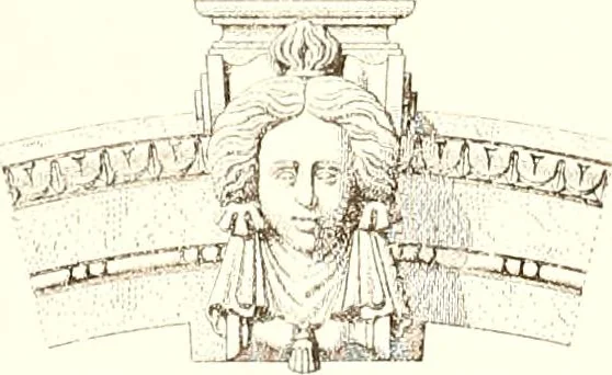 An illustration from Palaces, castles and residences in France: Built from the 15th to the 18th century, 1860, leaf 90