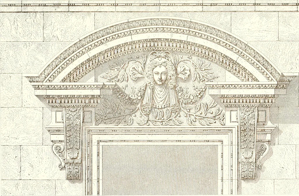 An illustration from Palaces, castles and residences in France: Built from the 15th to the 18th century, 1860, leaf 98