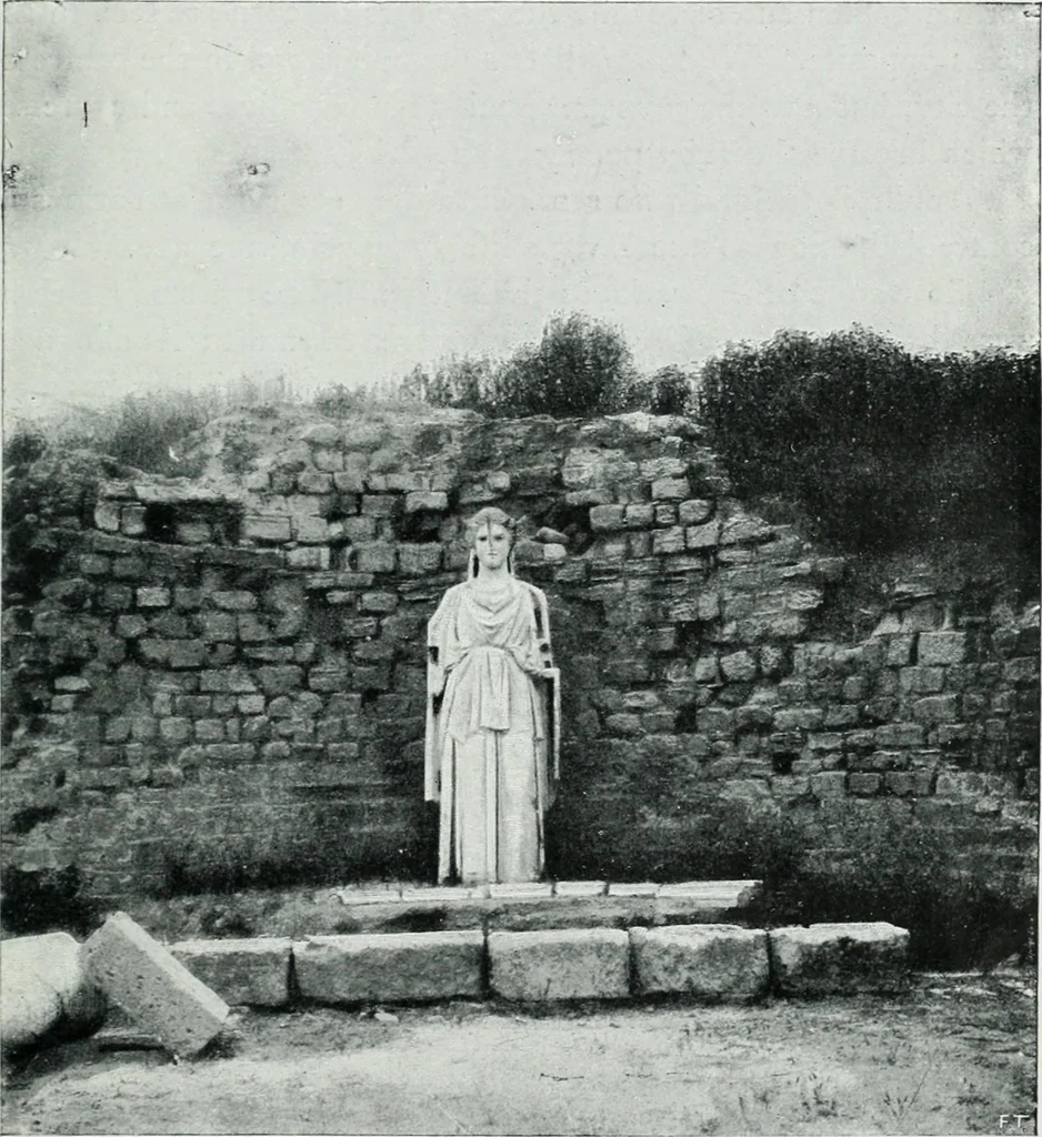 An illustration from The palaces of Crete and their builders, 1907, leaf 104