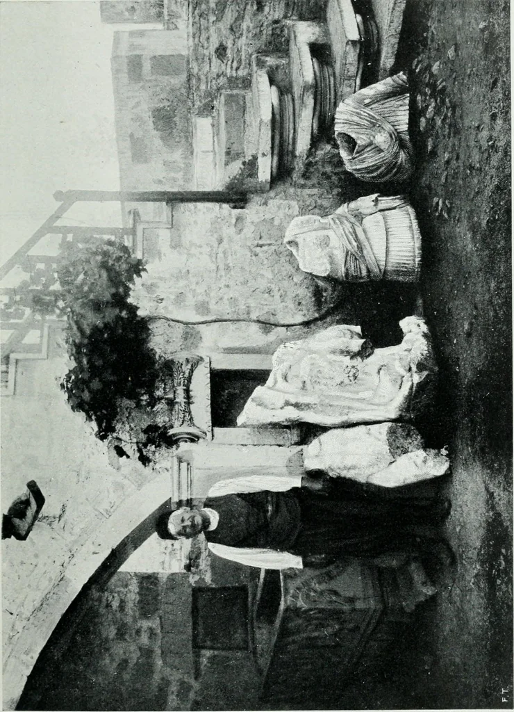 An illustration from The palaces of Crete and their builders, 1907, leaf 114