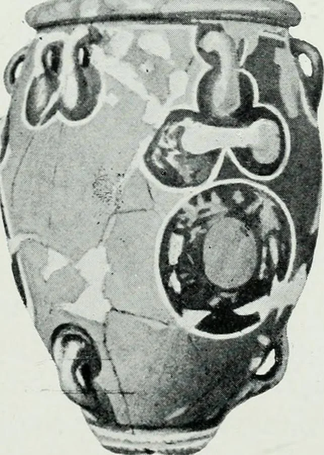 An illustration from The palaces of Crete and their builders, 1907, leaf 116