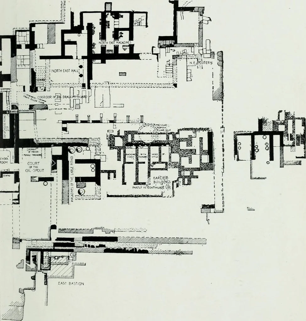 An illustration from The palaces of Crete and their builders, 1907, leaf 122