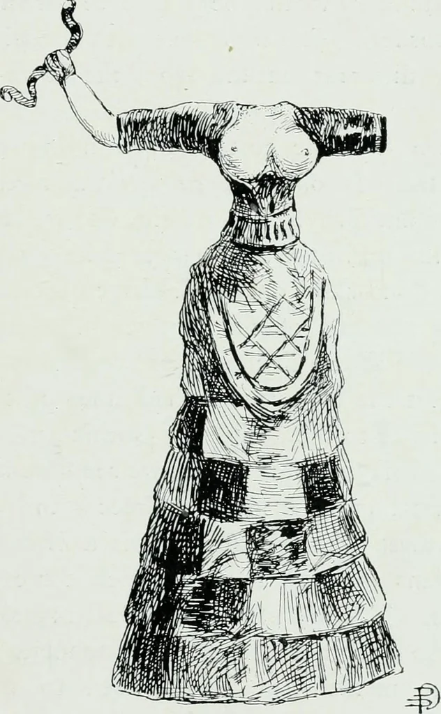 An illustration from The palaces of Crete and their builders, 1907, leaf 146