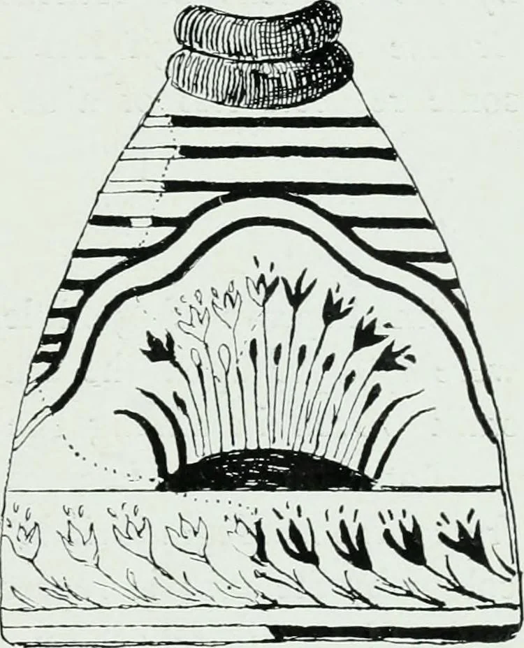 An illustration from The palaces of Crete and their builders, 1907, leaf 148