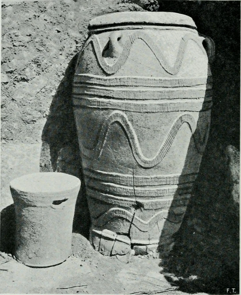 An illustration from The palaces of Crete and their builders, 1907, leaf 163