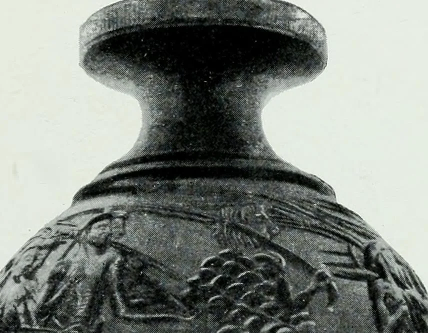 An illustration from The palaces of Crete and their builders, 1907, leaf 176