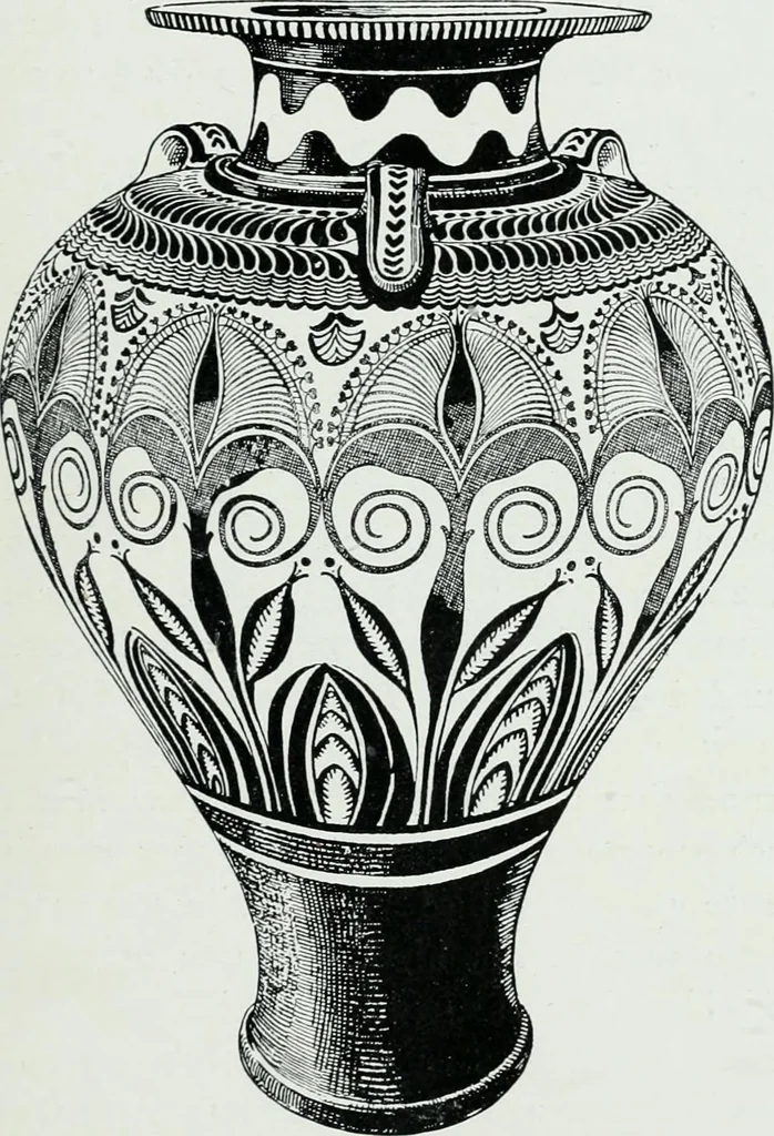An illustration from The palaces of Crete and their builders, 1907, leaf 190