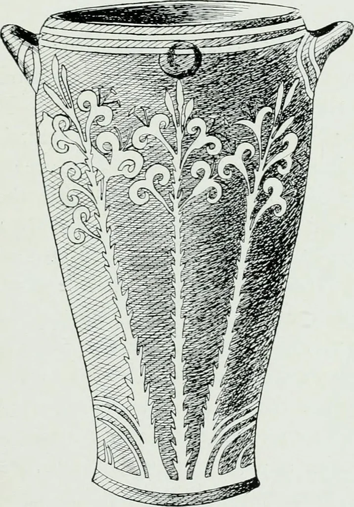 An illustration from The palaces of Crete and their builders, 1907, leaf 192