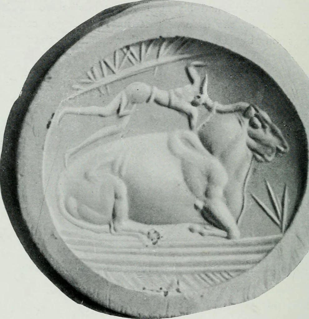 An illustration from The palaces of Crete and their builders, 1907, leaf 227