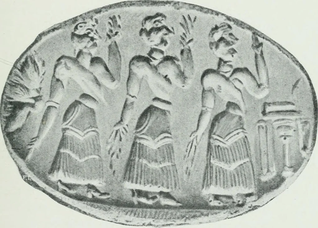An illustration from The palaces of Crete and their builders, 1907, leaf 246
