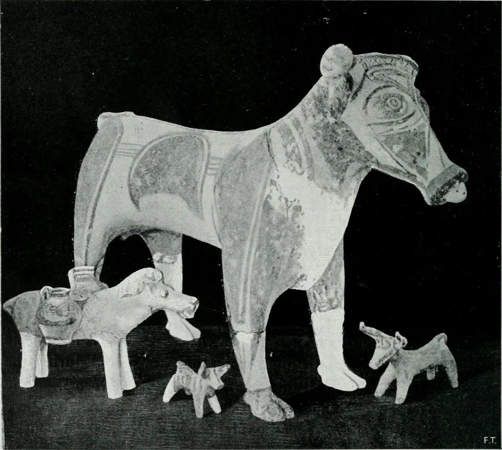 An illustration from The palaces of Crete and their builders, 1907, leaf 277
